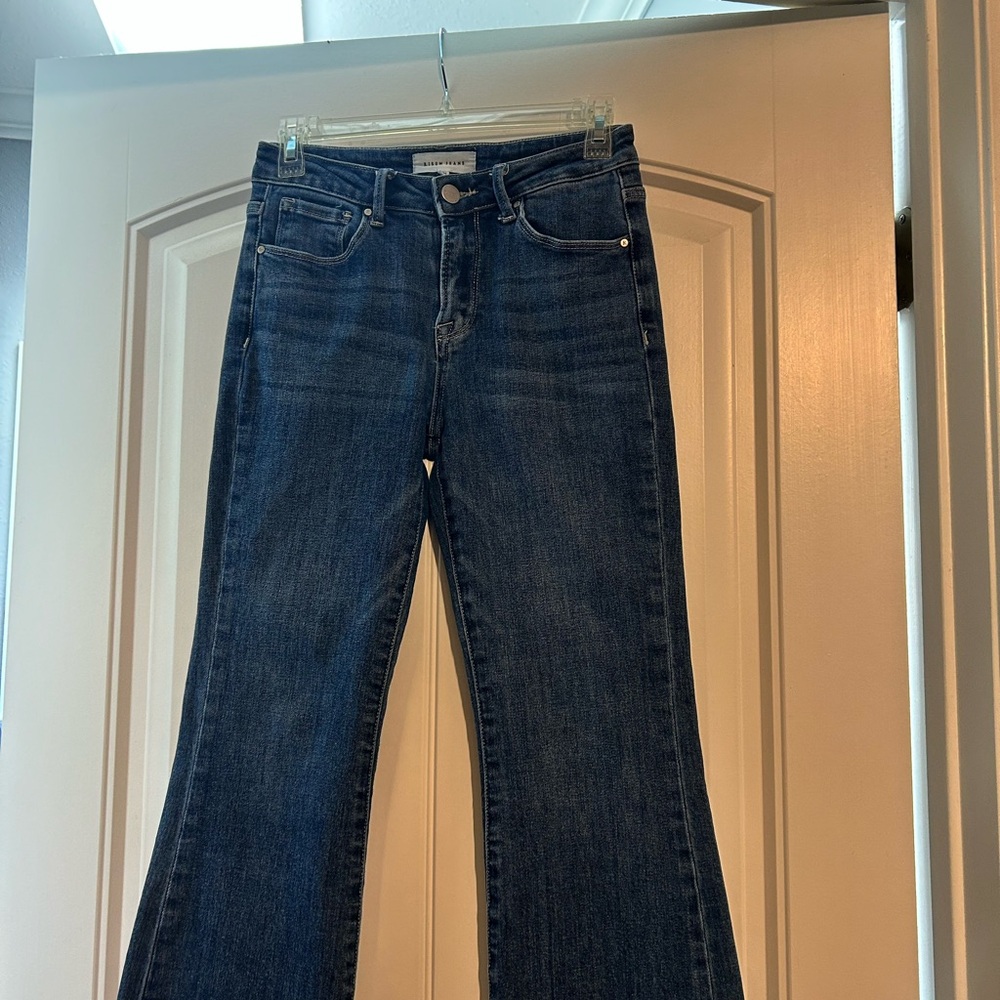 Risen Released Hem Crop Jeans